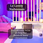 Le Lovely Narbonnais - Balneo & Sauna Apartamento *