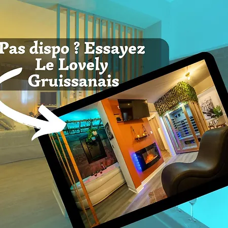 Apartment Le Lovely Narbonnais - Balneo & Sauna