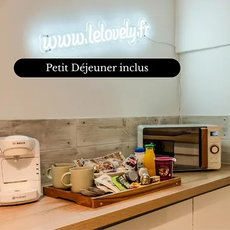 Le Lovely Narbonnais - Balneo & Sauna Apartamento *